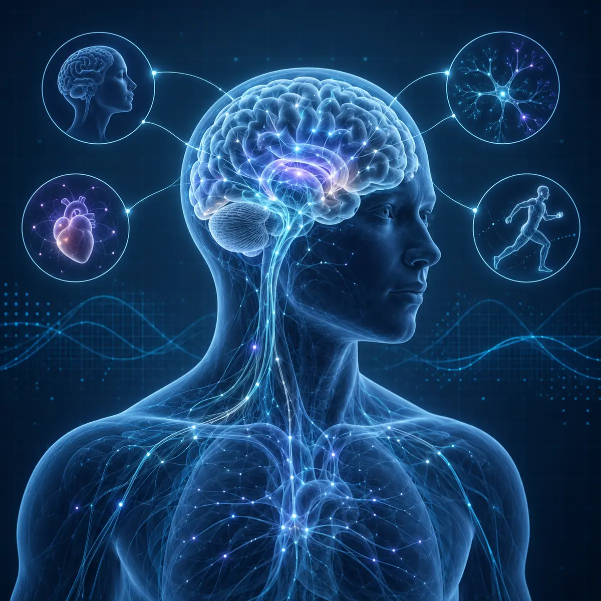 Cerebro, sistema nervioso y conexiones asociadas al aprendizaje y la conducta