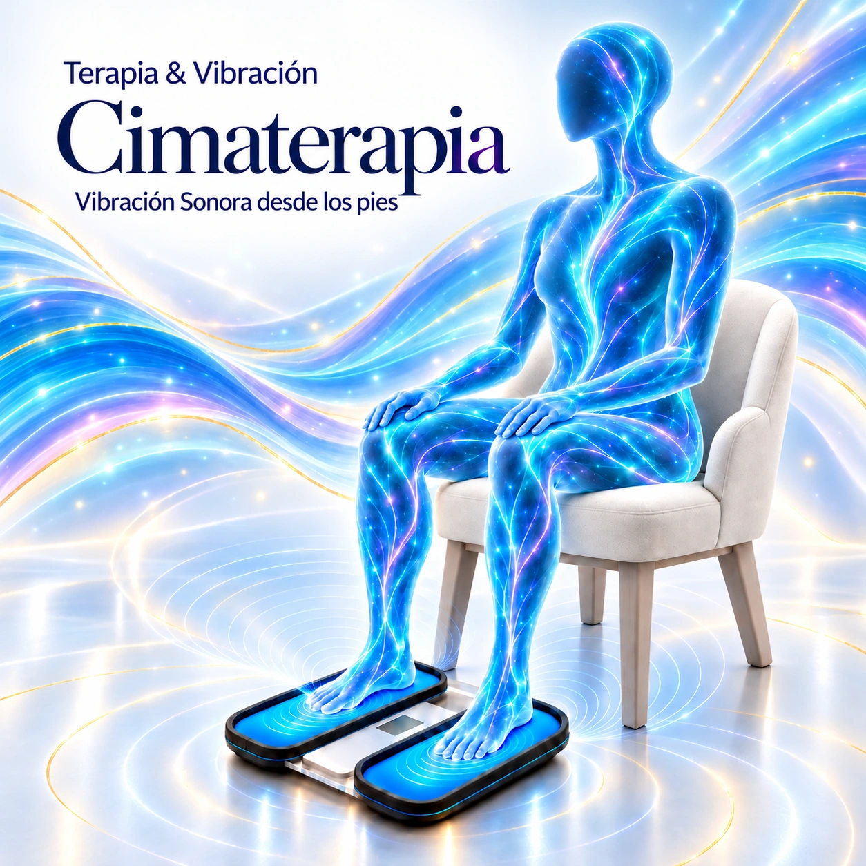 Cimaterapia. Vibración Sonora desde los pies
